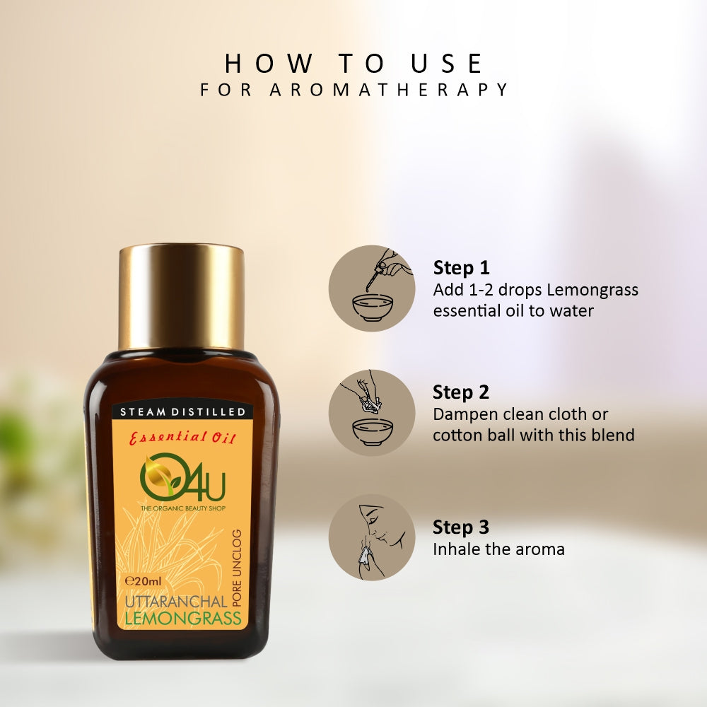 NOW® Essential Oils Lemongrass, 4 fl oz - QFC