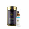 O4U Mysore Sandalwood Powder & Hydrosol Water (combo) for— Naturally Glowing Skin, Fading Age Marks, Skin Softening, Mood Refreshening; USDA Certified, 100% Pure & Organic - (Pack of 2)