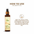 O4U Skin Wellness Bath & Body Oil - Skin Hydrate & Muscle Soothing
